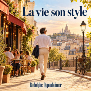Pochette du titre La vie son style de Rodolphe Oppenheimer